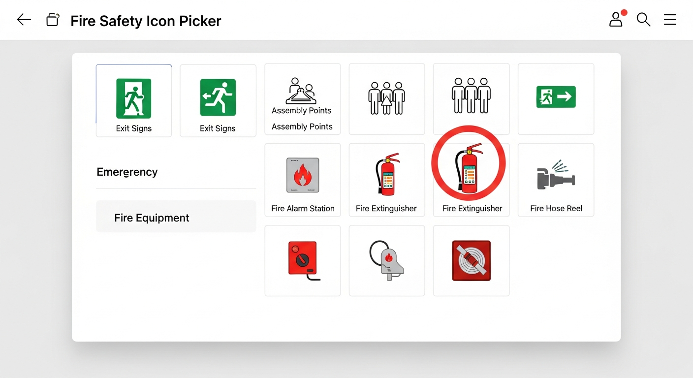 Step 2: Choose an Icon from the Library