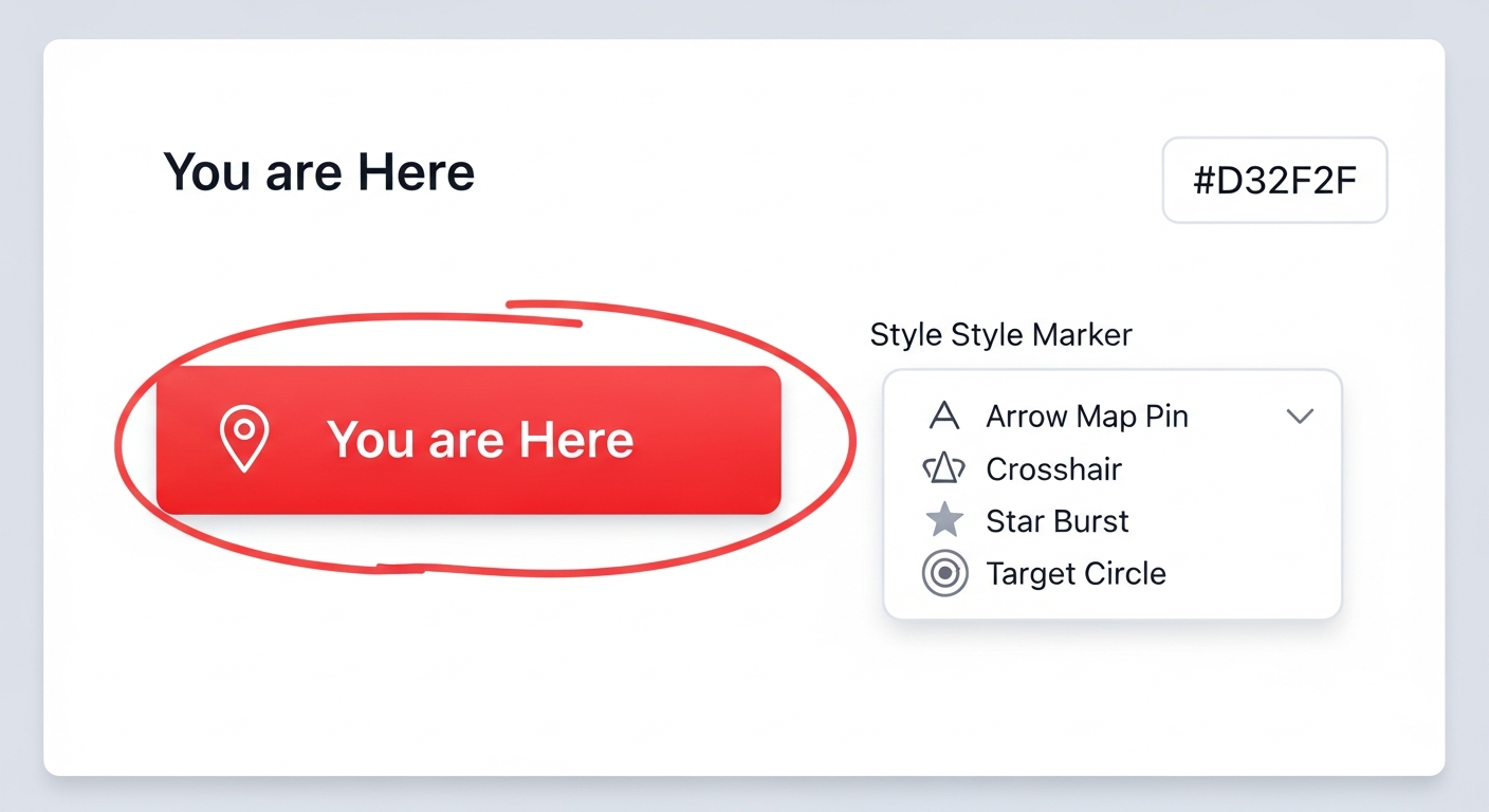 Step 1: Open the You Are Here Picker